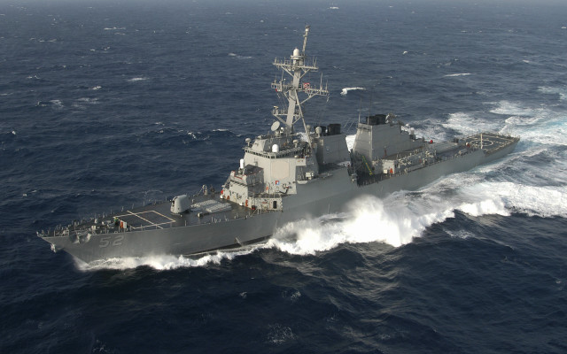 Large gray ship ocean people #3 free wallpaper for desktop - medium preview image