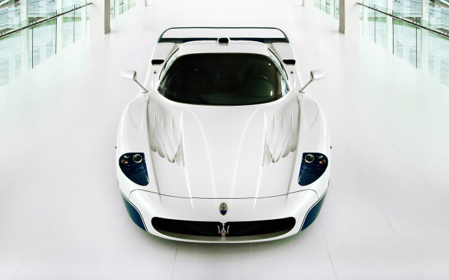 White sports car marble sculpture free wallpaper for desktop - medium preview image
