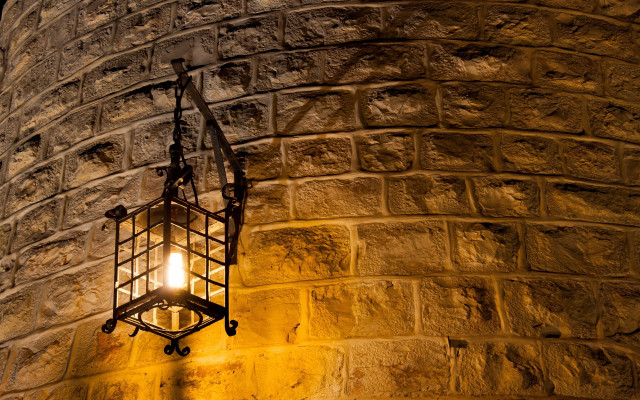 Brick light hanging arts crafts free wallpaper for desktop - medium preview image