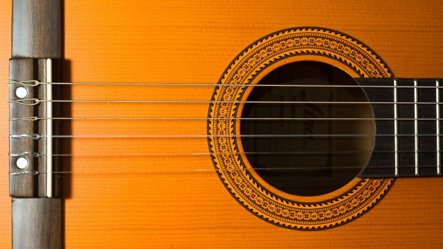 Guitar fret metal bar wooden free wallpaper for desktop - medium preview image