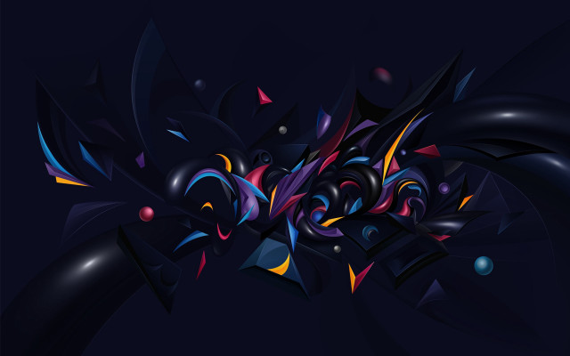 Colorful abstract androidjones multicolored longhair free wallpaper for desktop - medium preview image
