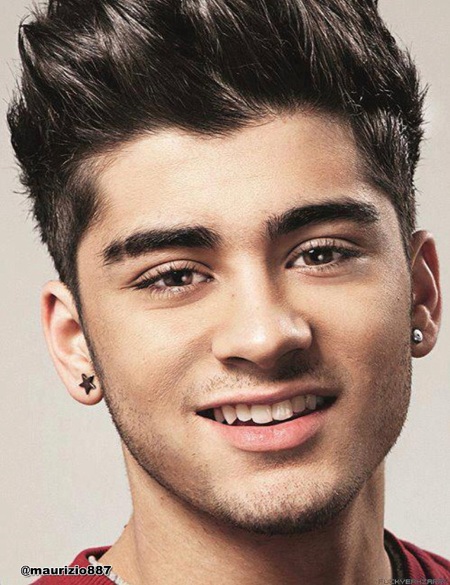 Man spiked haircut ear piercings free wallpaper for mobile - medium preview image