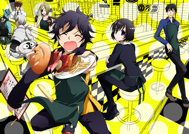 People yellow room food hotdog free wallpaper for desktop - medium preview image