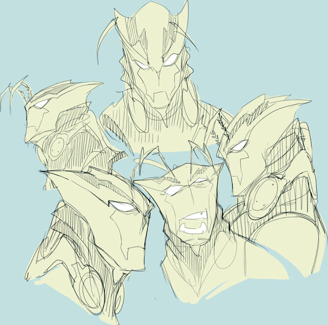 Man two faces helmet drawing free wallpaper for tablet - medium preview image