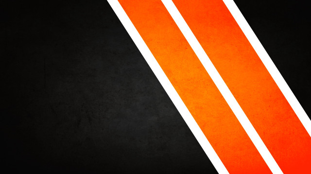 Black orange striped white stripe free wallpaper for desktop - medium preview image