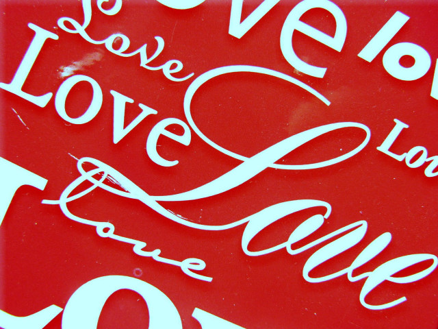 Red sign love is all free wallpaper for desktop - medium preview image
