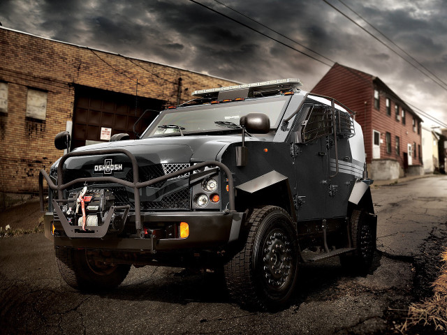 Black armor vehicle street building free wallpaper for desktop - medium preview image