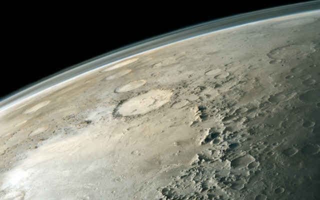 Moon olympus black sky clouds free wallpaper for desktop - medium preview image