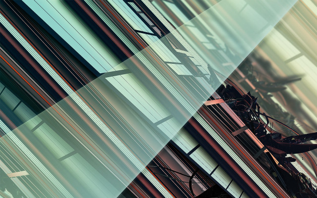 Clock tower modular constructivism bridge free wallpaper for desktop - medium preview image