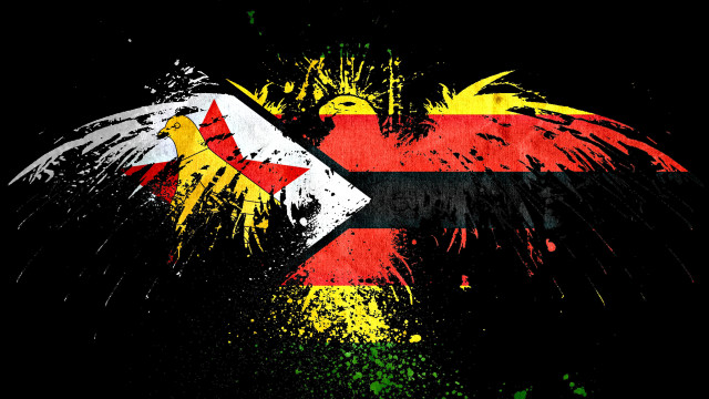 Grungy flag bird back flag free wallpaper for desktop - medium preview image