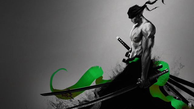 Man sword dragon hat back free wallpaper for desktop - medium preview image