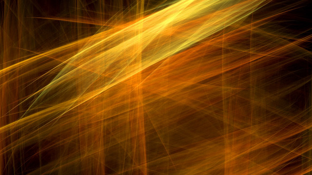 Yellow orange abstract lines curves free wallpaper for desktop - medium preview image