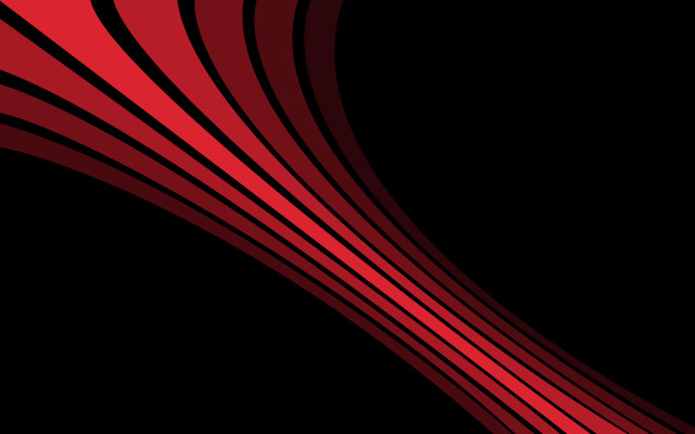 Red black wavy deconstructivism vector free wallpaper for desktop - medium preview image