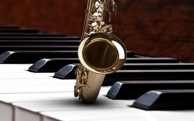 Saxophone piano keys harlem renaissance free wallpaper for desktop - medium preview image