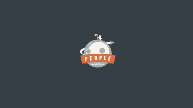 People ghost logo restaurant space free wallpaper for desktop - medium preview image