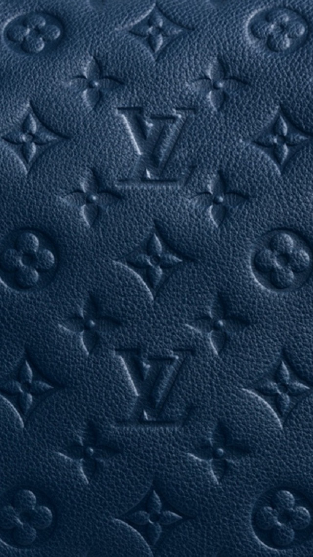 Blue leather surface small letters free wallpaper for mobile - medium preview image