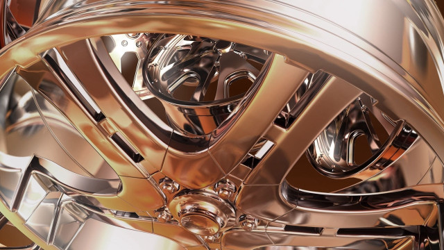 Gold wheel vehicle black background free wallpaper for desktop - medium preview image