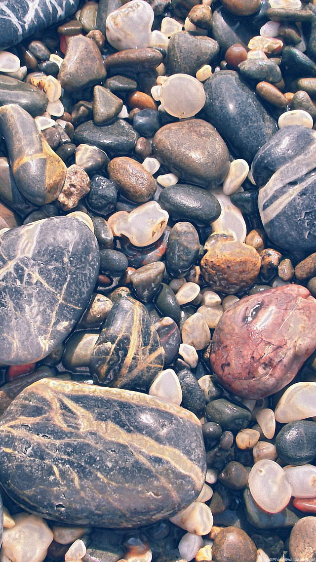 Rocks ground water background small free wallpaper for mobile - medium preview image