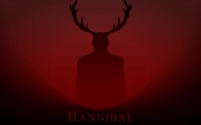 Red deer hannibal gothic portrait free wallpaper for desktop - medium preview image