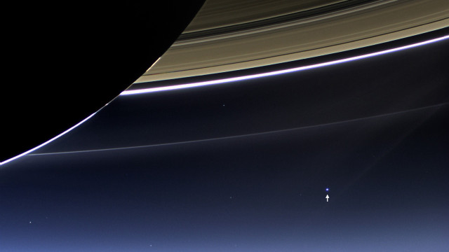 Saturn space distant foreground epsylon free wallpaper for desktop - medium preview image