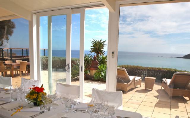 Ocean view table beach chairs #2 free wallpaper for desktop - medium preview image