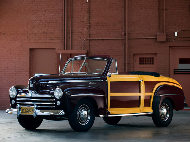 Classic car garage brick wall #2 free wallpaper for desktop - medium preview image