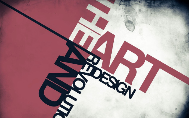 Heart design process red typographic free wallpaper for desktop - medium preview image