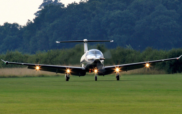 Jetliner lushfield forest backlit photorealism free wallpaper for desktop - medium preview image