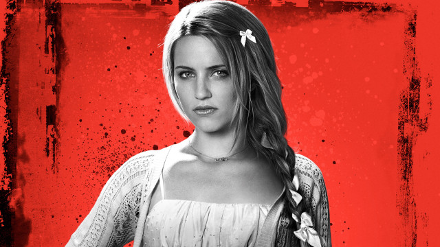 White dress red background gothic free wallpaper for desktop - medium preview image