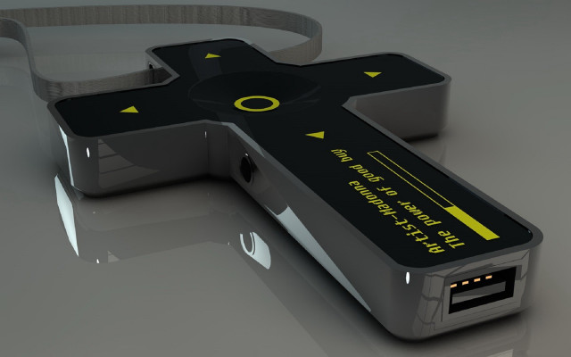 Cross headphone device purism product free wallpaper for desktop - medium preview image