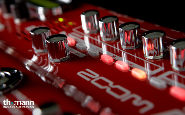 Red electronic device knobs synchromism free wallpaper for desktop - medium preview image