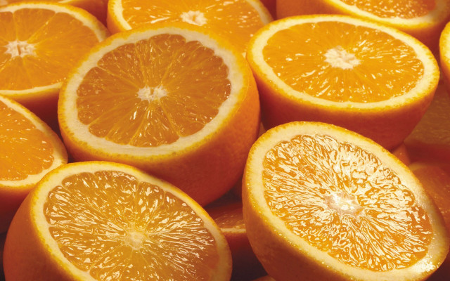 Oranges halve stack missing slice free wallpaper for desktop - medium preview image