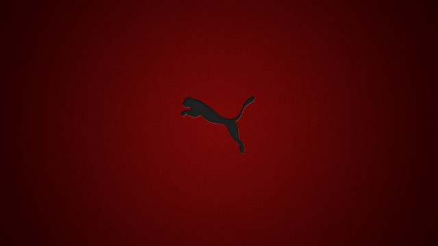 Red background black cat minimalist free wallpaper for desktop - medium preview image