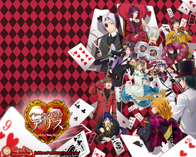 Card game group red black free wallpaper for desktop - medium preview image