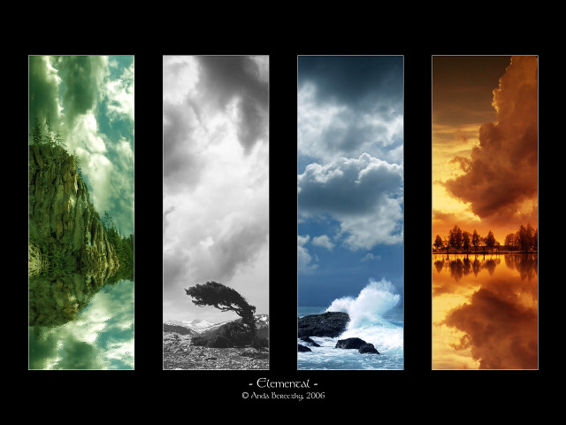 Clouds trees colors sizes series free wallpaper for desktop - medium preview image