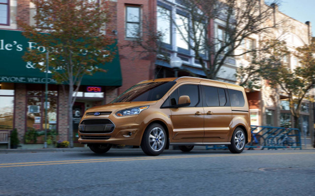 Brown van cityscape tokyo building free wallpaper for desktop - medium preview image