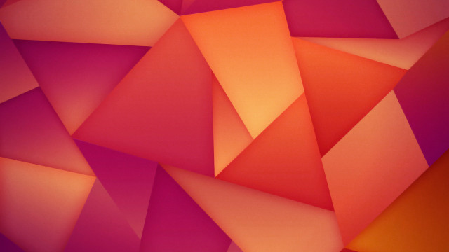 Colorful abstract red orange geometric free wallpaper for desktop - medium preview image