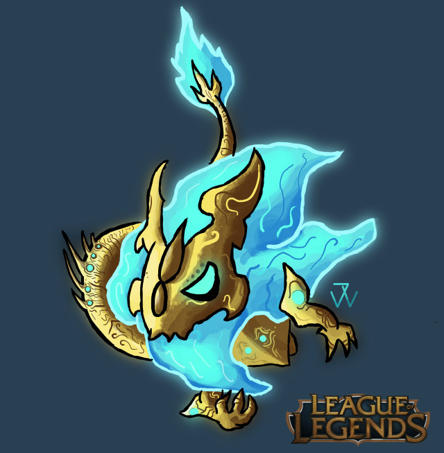 Gold dragon blue water blue free wallpaper for tablet - medium preview image