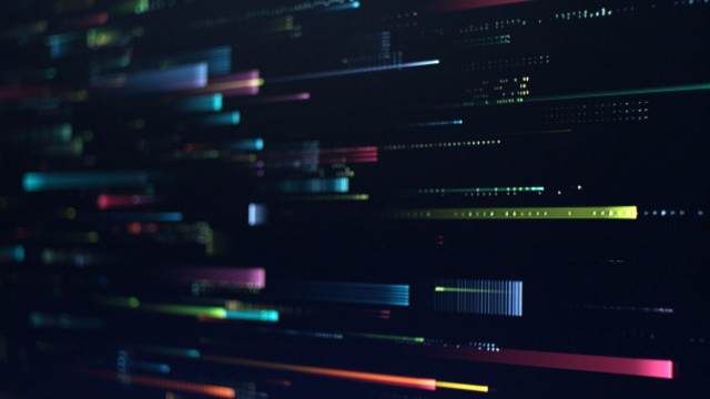 Wall lines dark clock beeple free wallpaper for desktop - medium preview image