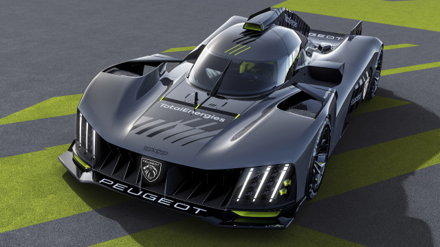 Futuristic racecar greenline ue5 rendering free wallpaper for desktop - medium preview image