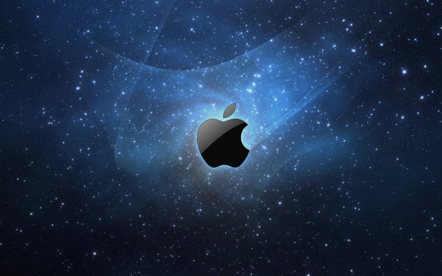 Apple starfield abstract aurora city free wallpaper for desktop - medium preview image