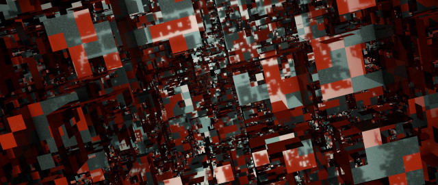 Colorful squares deconstructivism beeple ambient free wallpaper for desktop - medium preview image