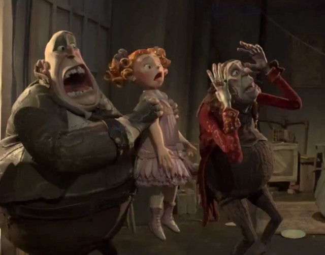 Costume party creepy faces room free wallpaper for desktop - medium preview image