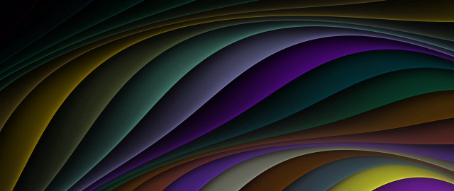 Colorful abstract curved gradient generative free wallpaper for desktop - medium preview image