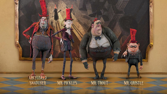 Cartoon characters painting man facial free wallpaper for desktop - medium preview image