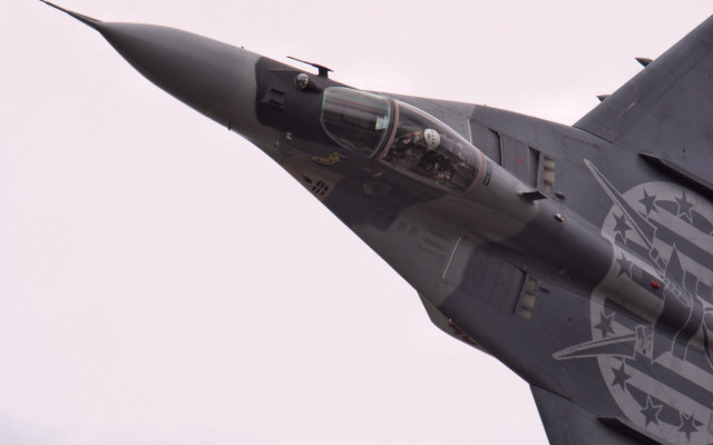 Fighter jet cloudy sky star #2 free wallpaper for desktop - medium preview image