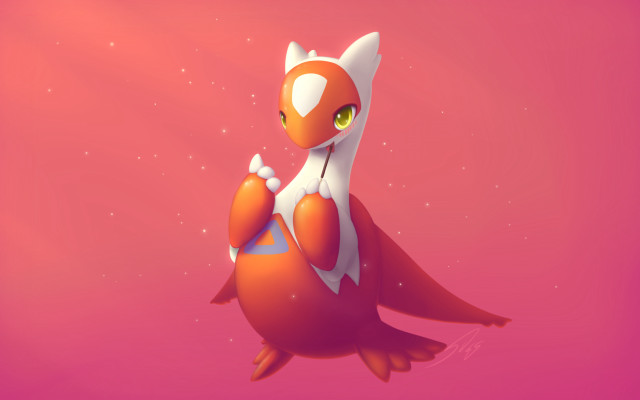 Flying cartoon cat stars aurora free wallpaper for desktop - medium preview image