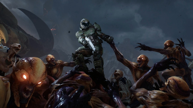 Zombies dark room man light free wallpaper for desktop - medium preview image