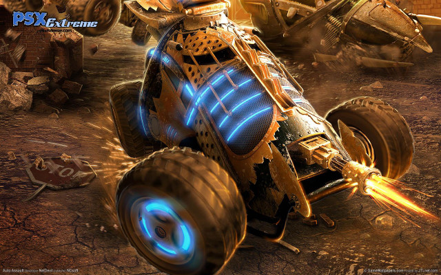 Monster truck glowing wheels computer free wallpaper for desktop - medium preview image