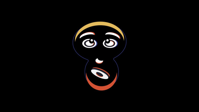 Black face yellow ring neo free wallpaper for desktop - medium preview image